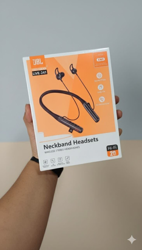 هندزفری گردنی جی بی ال JBL LIVE-241